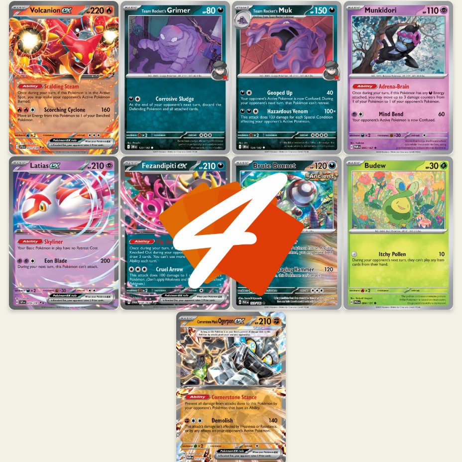 Team Rocket's MUK : Confuse, Trap, and Deal 300+ Damage ! PTCGL Gameplay (DESTINED RIVALS)